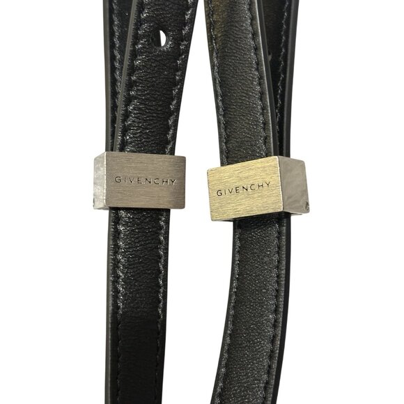 Givenchy Skinny Belt in Black